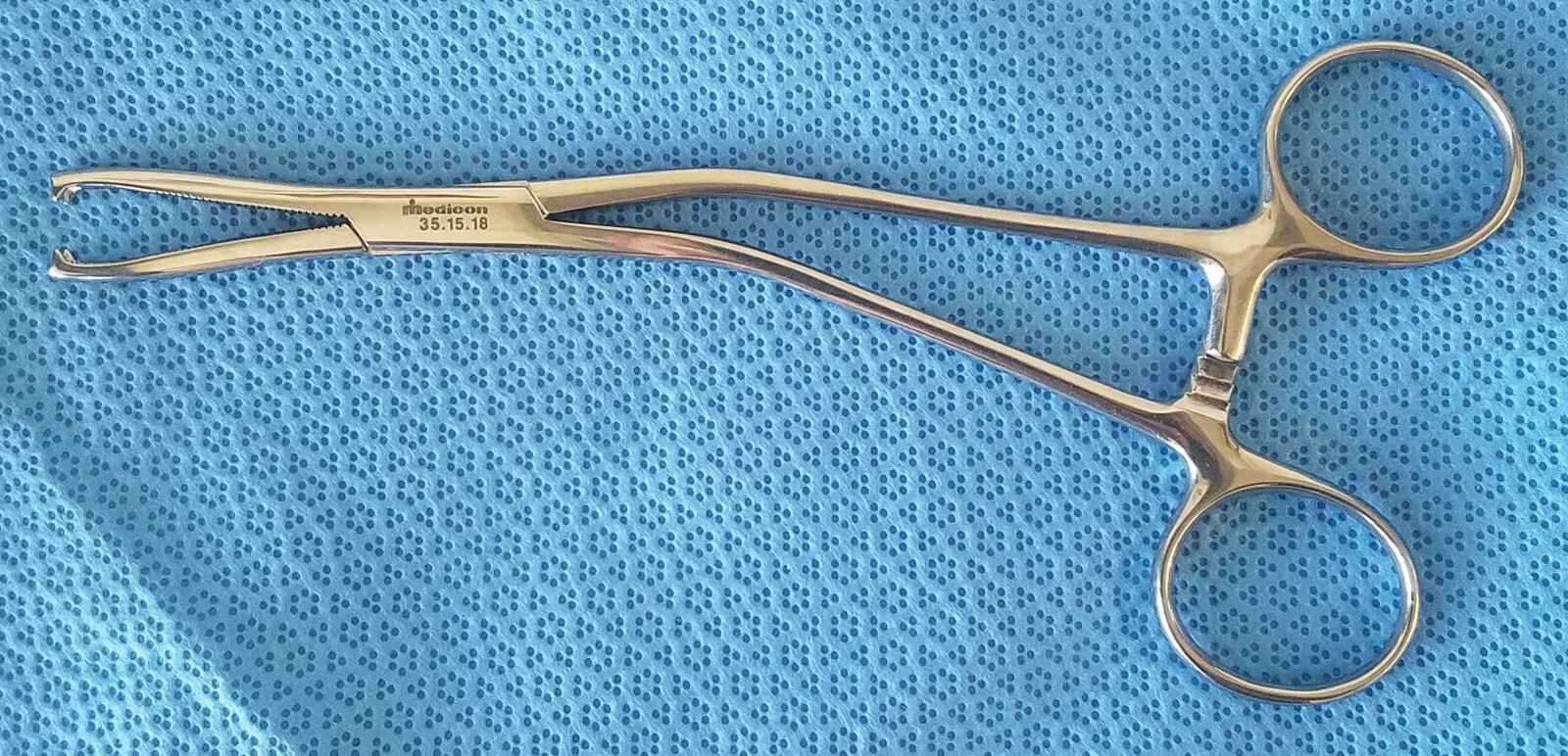 Medicon 35.15.18 Dingman Bone Holding Forcep, Light Pattern, 7 1/2″