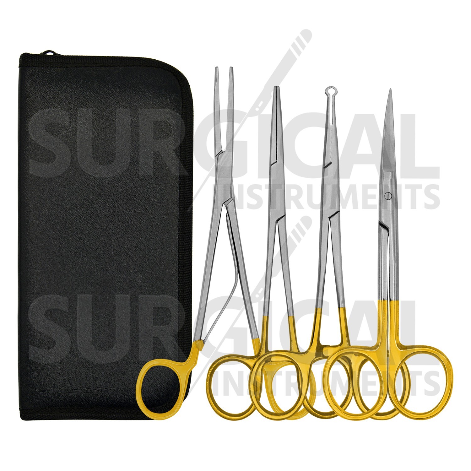 4 Pieces Sutureless Vasectomy Surgery Set, Surgical Instruments German Grade
