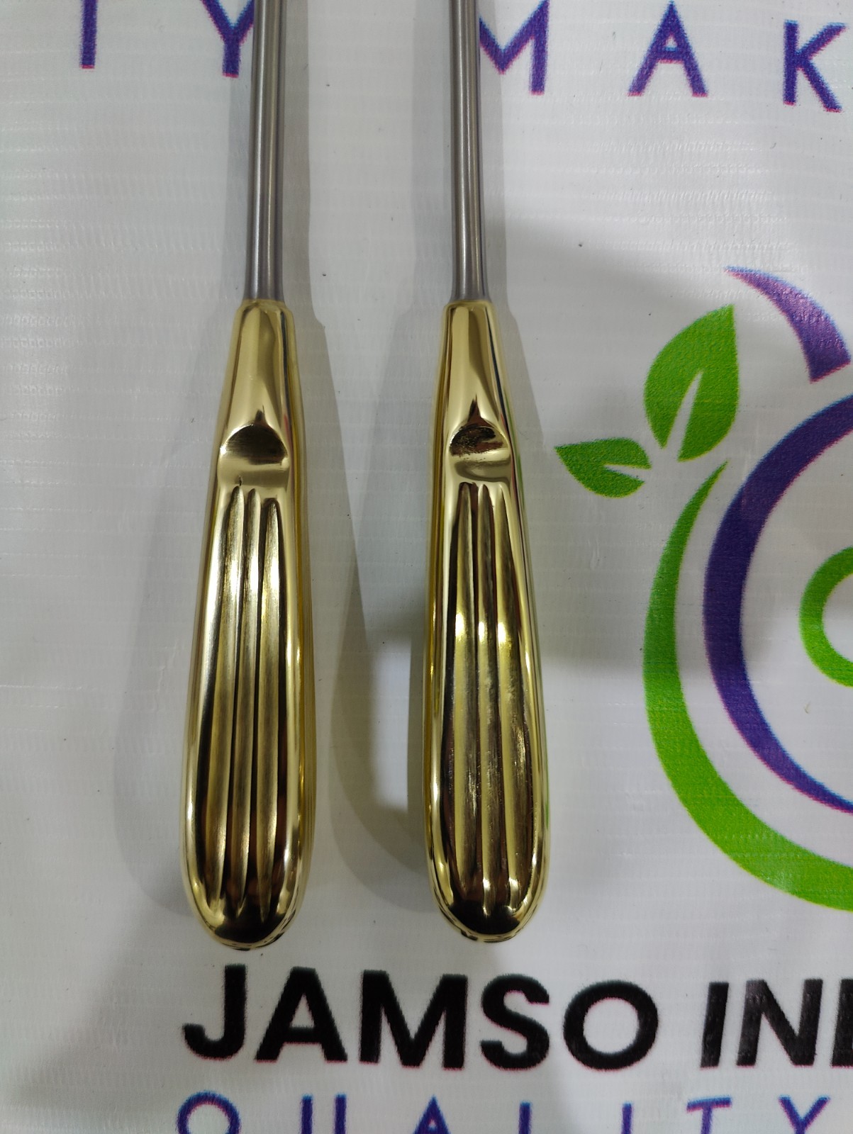 2 PCs Flap Breast Dissector Straight Stainless Steel Plastic Surgery Instruments