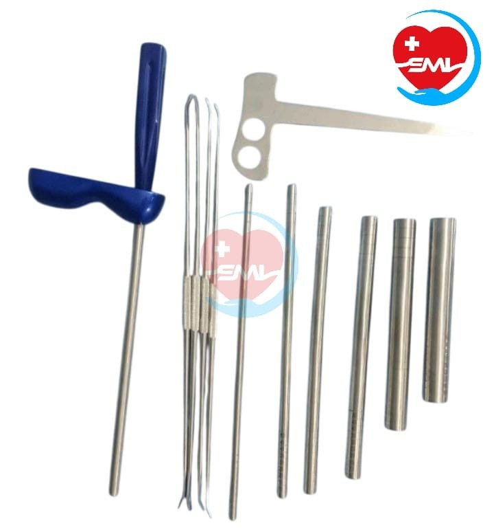 UBE Spine Surgery Instruments Orthopedic Surgical Set Of 13 Pieces