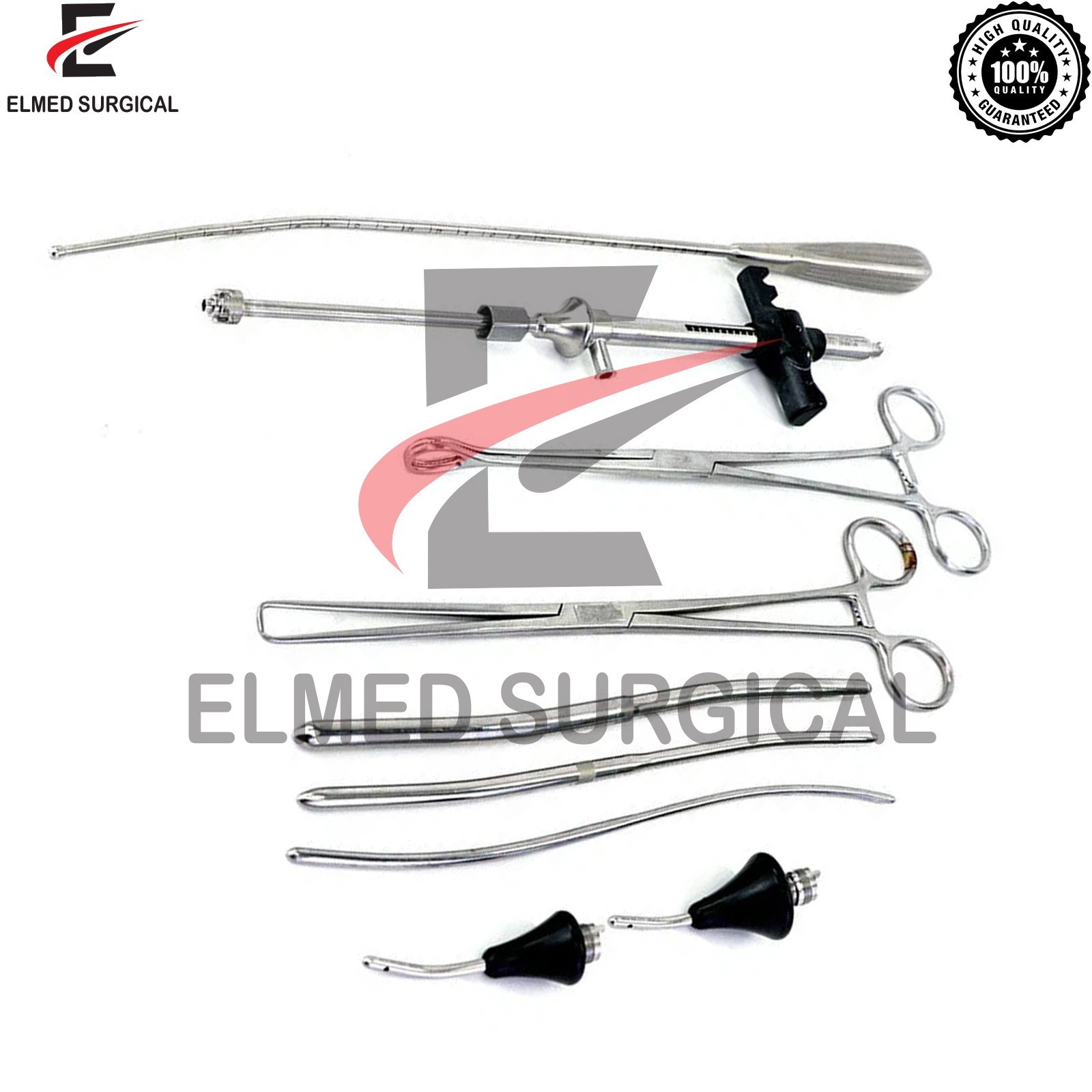 UTERINE GENERIC GEN COHEN SURGICAL SURGERY INSTRUMENT SET