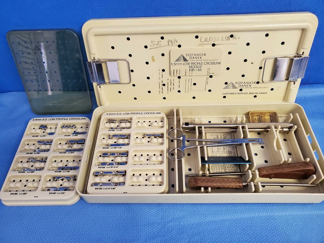 Medtronic Sofamor Danek 105-166 Spinal System 5.5mm Low Profile Crosslink Module