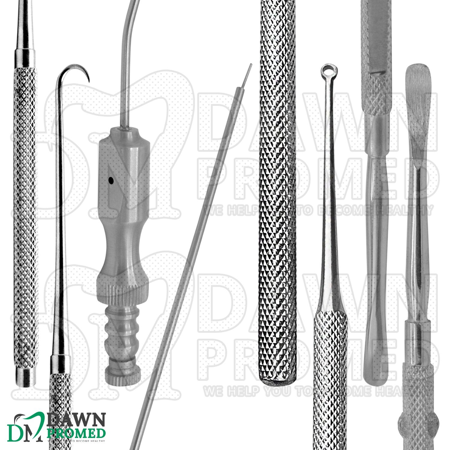 41 Pcs Basic Ear Tools Set Surgical ENT Medical Surgery Instruments German Grade