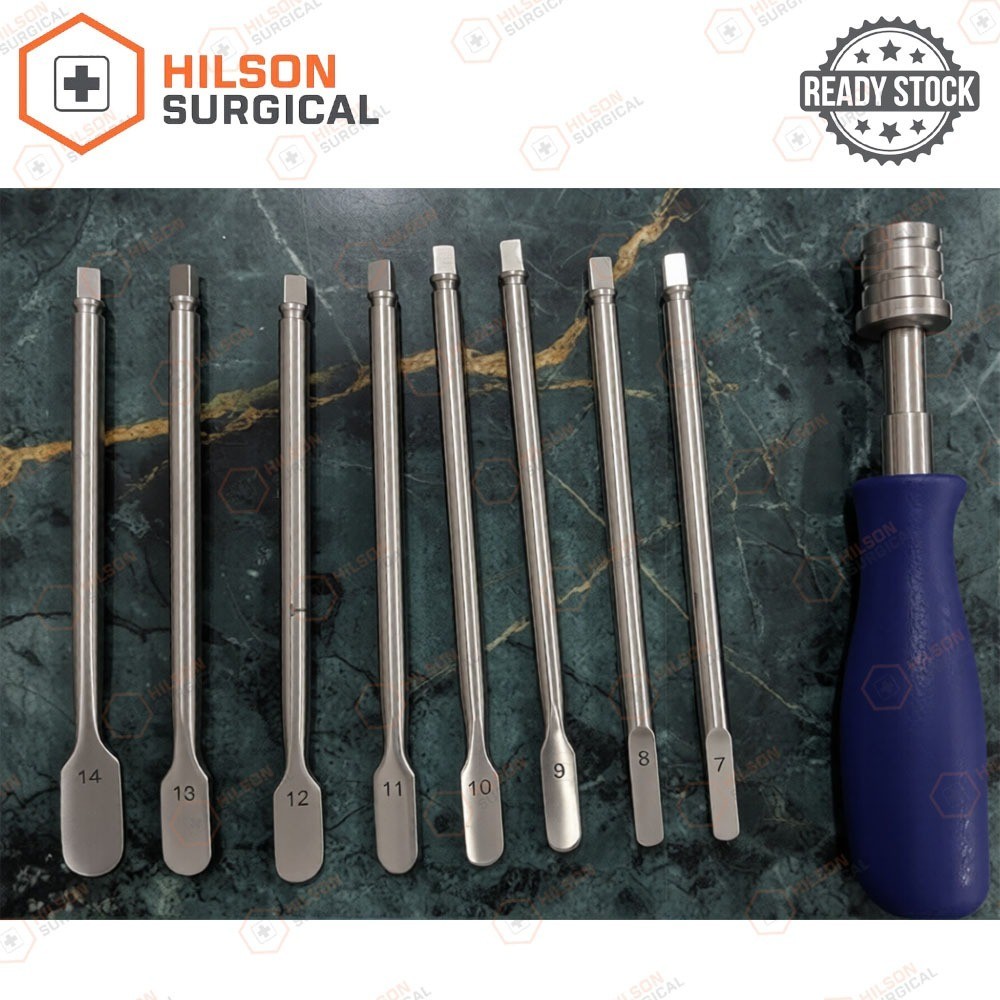 Spine Disc Distractor With Coupling Handle 7mm to 14mm Surgery Surgical Instrume