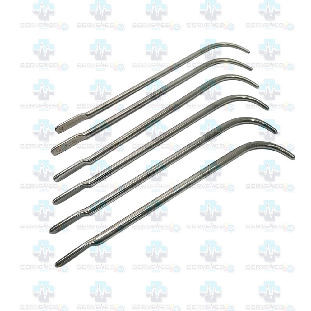 Mueller GU4010 #18-30,34 Uterine Dilator Urethral Sound Van Buren – Set of 8