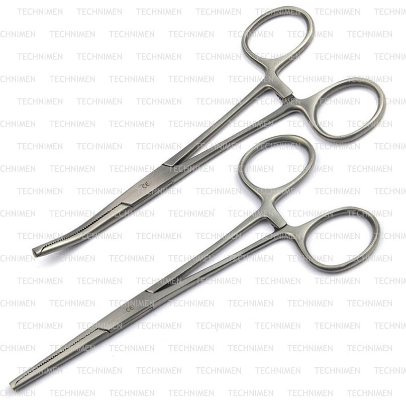 PEAN 1×2 NEEDLE HOLDER HOLDING KOCHER FORCEPS CLAMPS PIERCING SURGERY VETERINARY