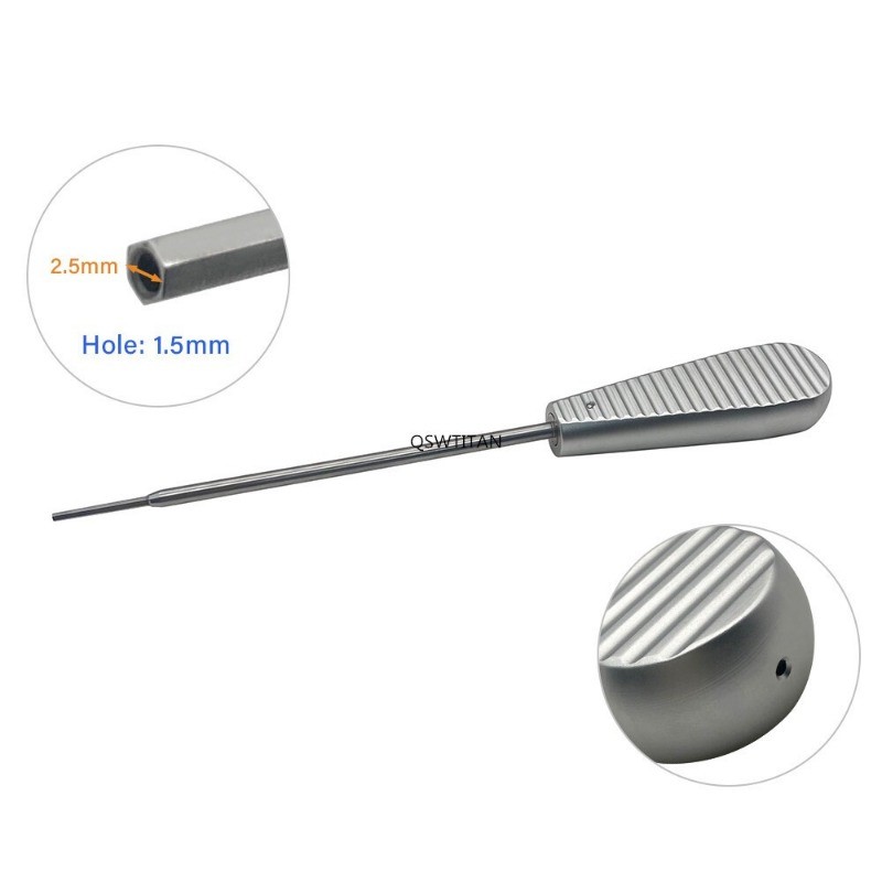 Orthopedic ACL PCL Hex Screwdriver Interference Screw Driver New Fast Shipping