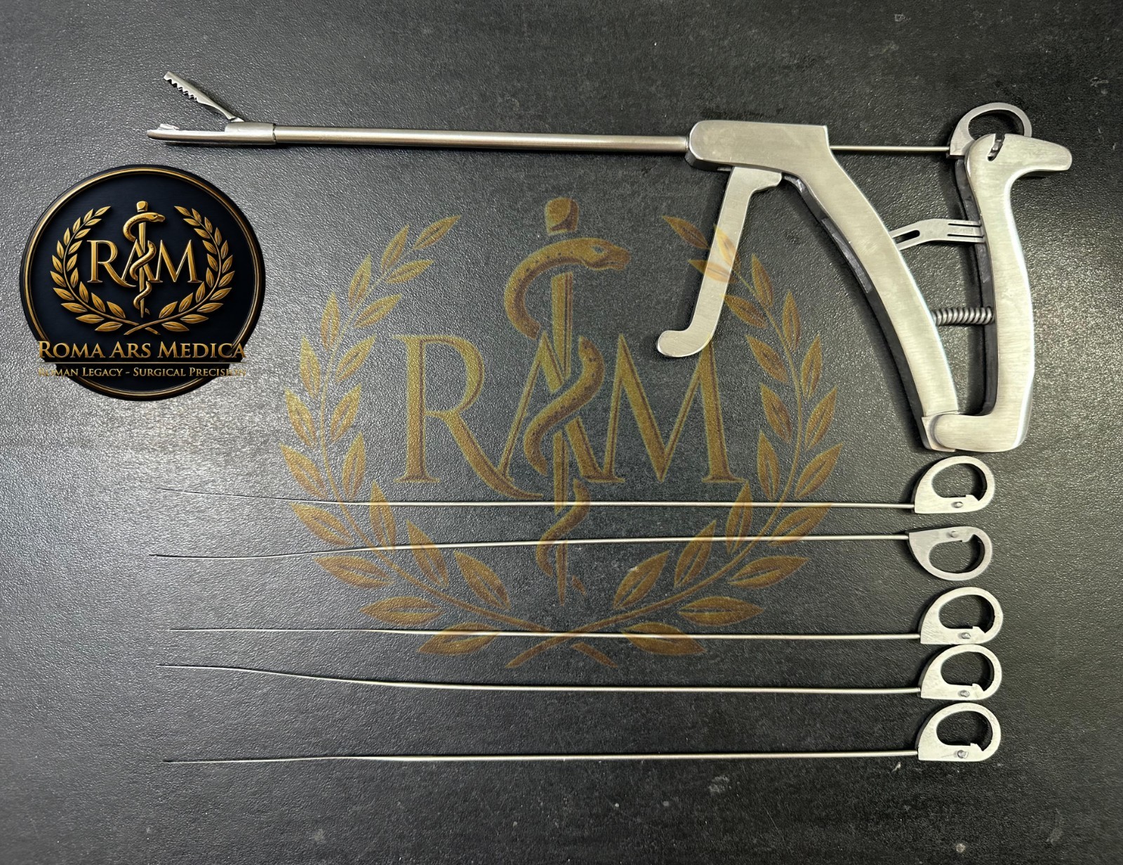 Knee/Shoulder Arthroscopy Scorpion Suture Passer Straight With 5 Needles Set