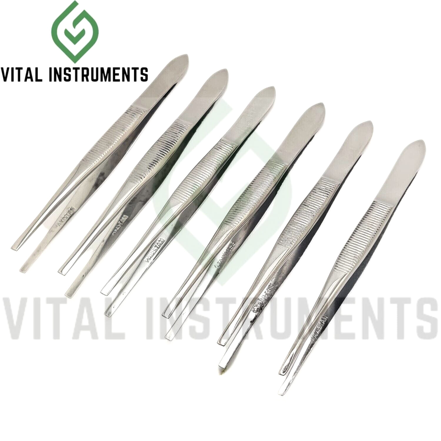 6 Douglas Cilia Forceps 3.5″ Ophthalmology Micro Surgery Instrument Stainless CE