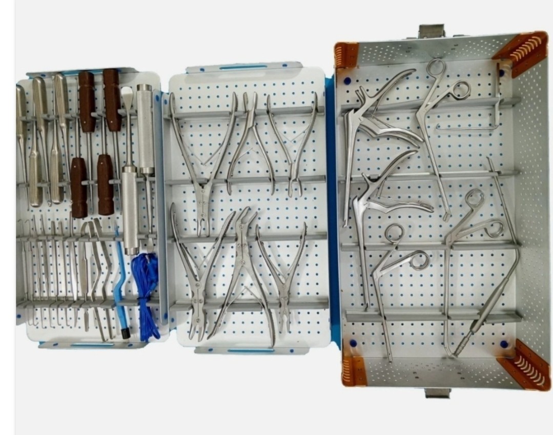 Lumbar Spine Surgery Set With Sterilize Box Orthopedic Instruments