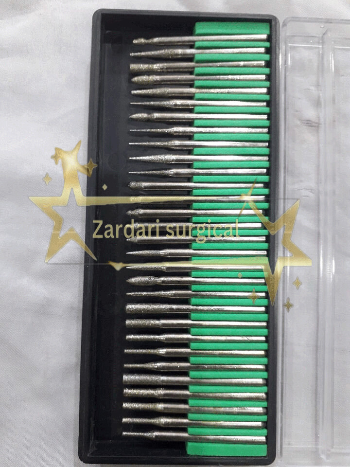 Burs Millers Tooth 30Pcs Dental Diamond Drill Jewelers Dentist Lab Product
