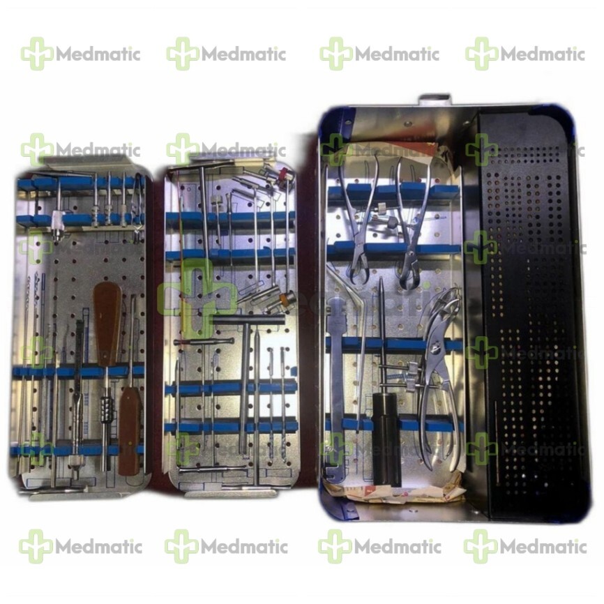 Large Fragment Orthopedic Instruments Set with Sterilization Surgical Box A+