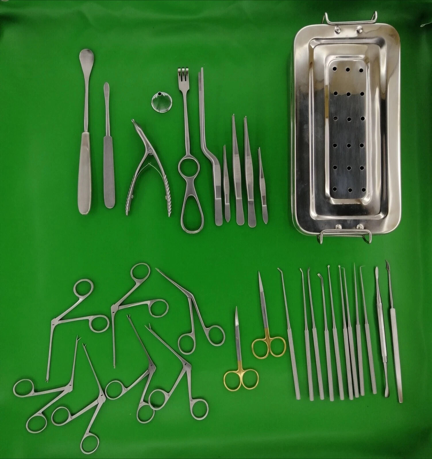Tympanoplasty Micro Ear Surgery Instruments Set 63 pcs