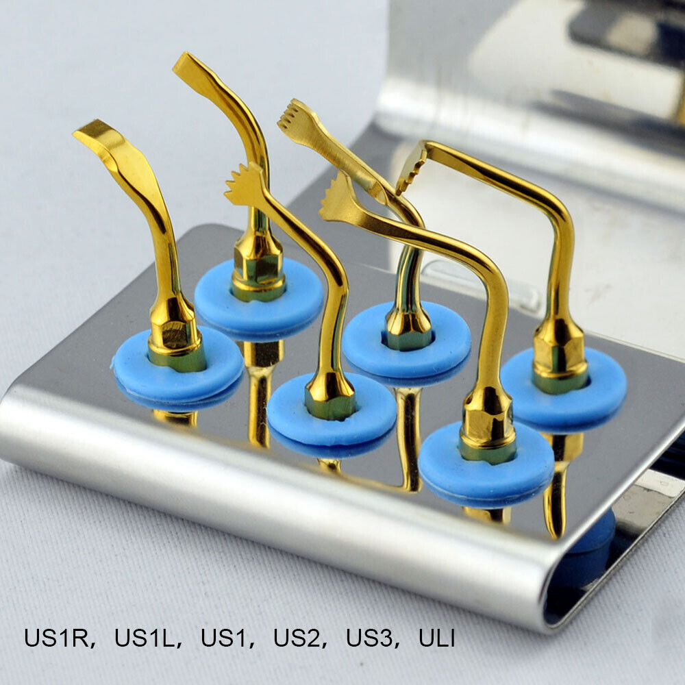 Woodpecker US-II LED Dental Piezo Ultrasurgery Tips Bone Cutting Tips US1L US1R