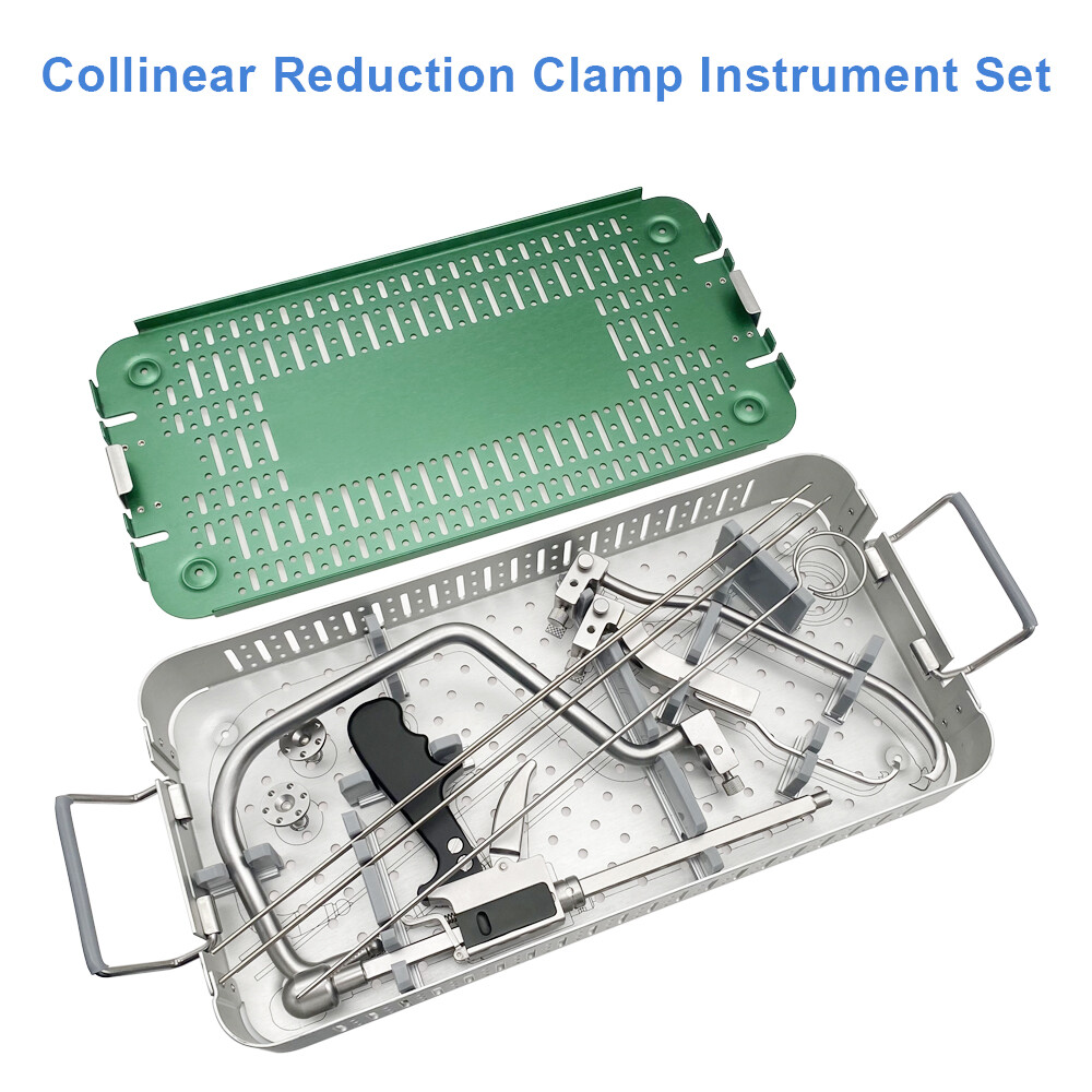 Orthopedic Collinear Reduction Clamp Set for Trauma Pet Surgical Instruments