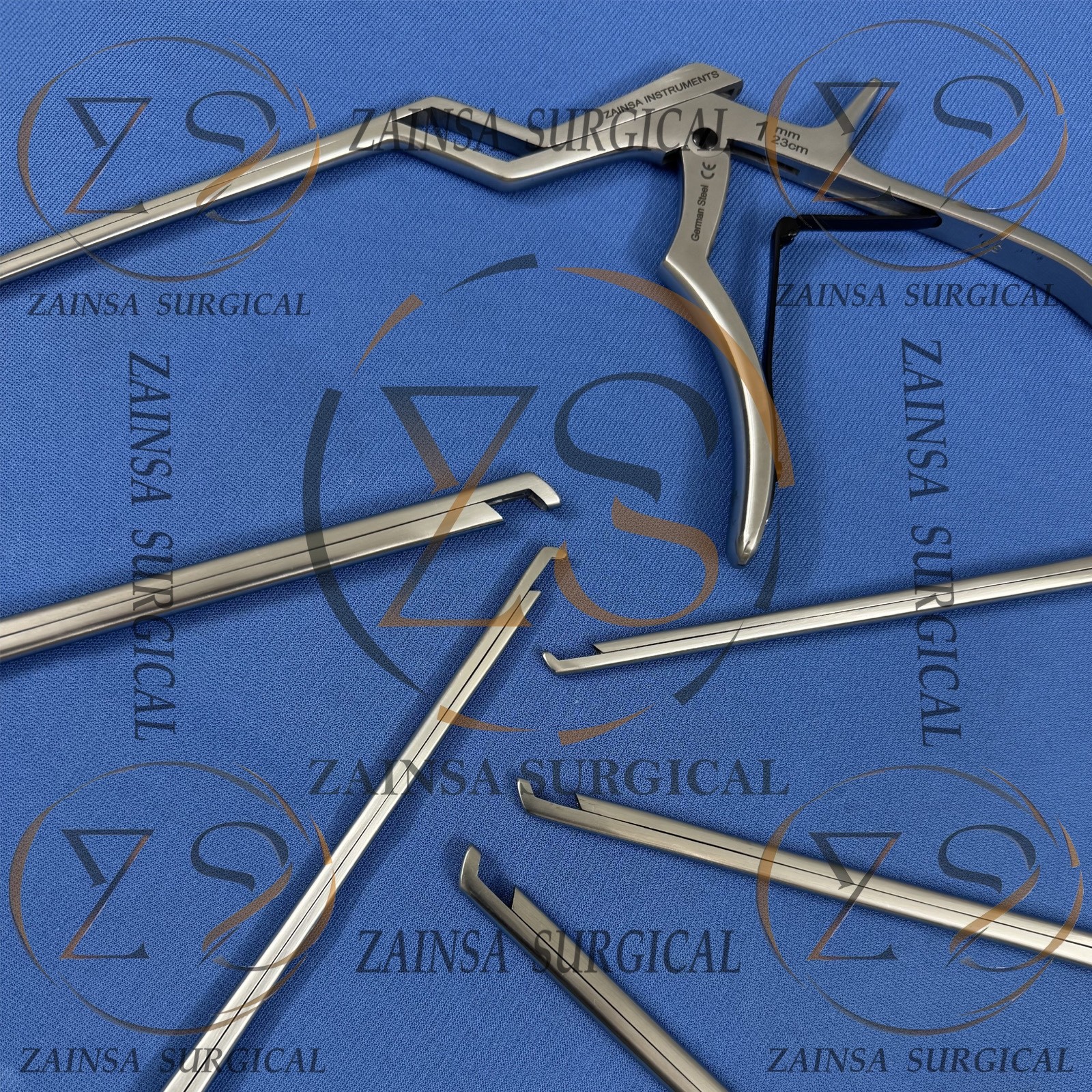 Spine Rongeur Set Of 6 PCs Kerrison Bayonet Bone German Orthopedic Rongeur