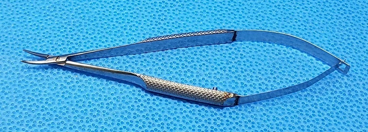 Katena K6-3630 Barraquer Needle Holder, Curved