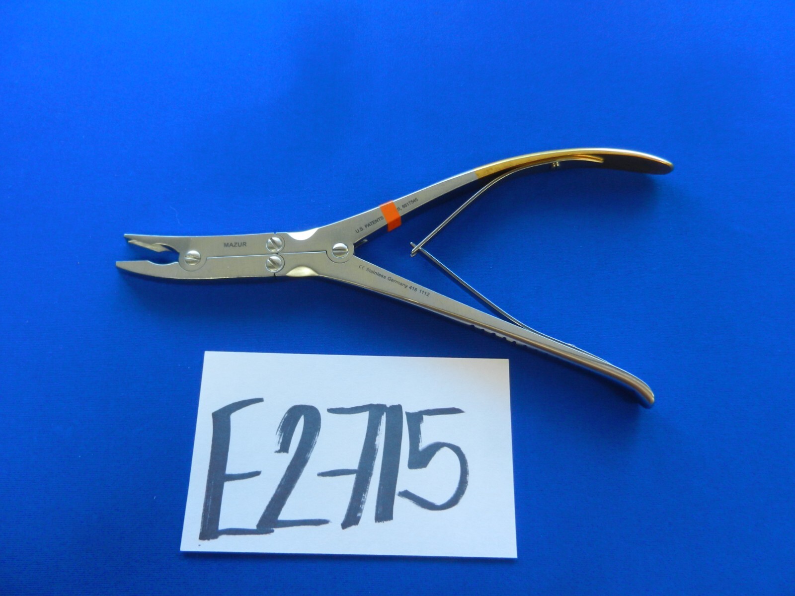 E2715 Life Instruments 416-1112 Mazur Rongeur