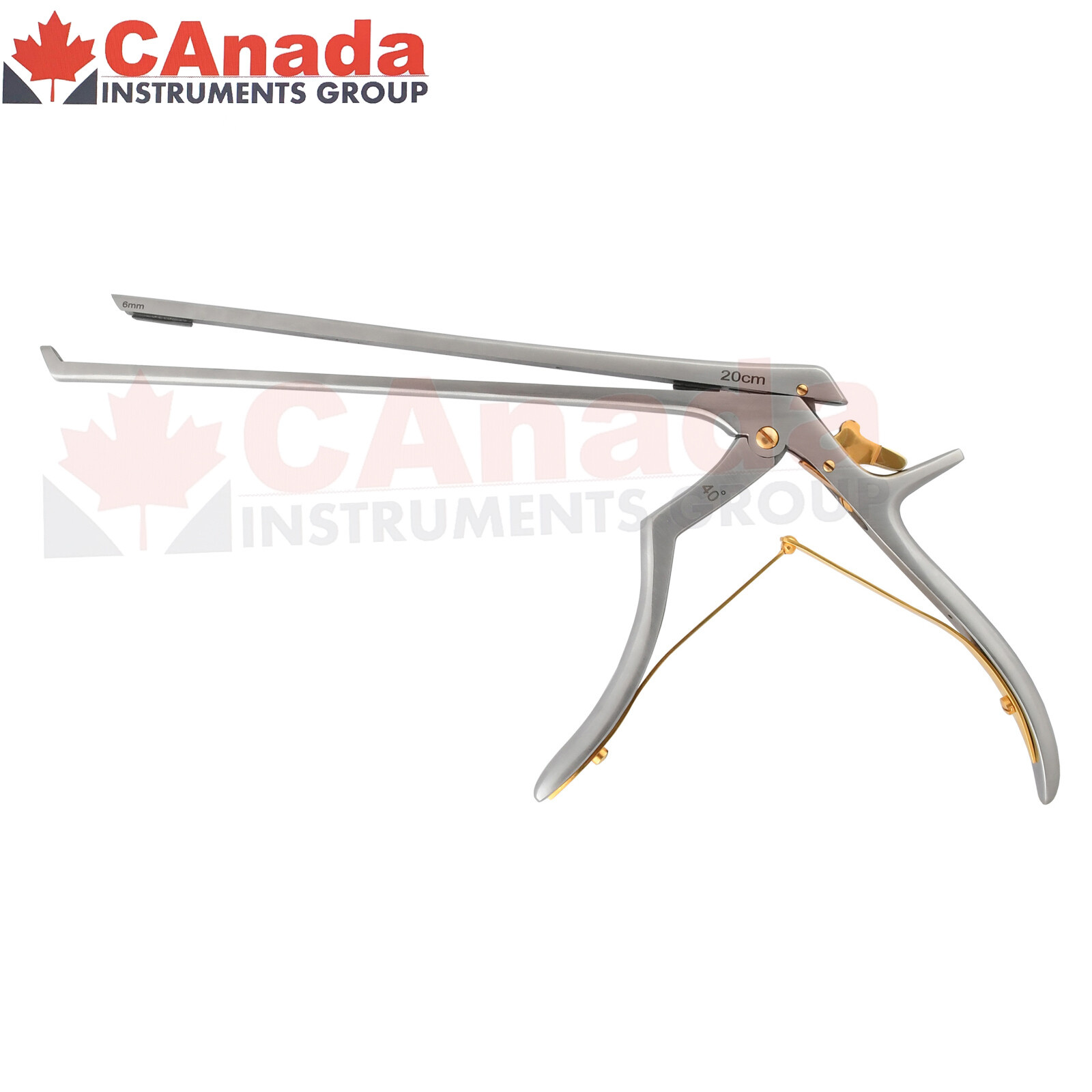 Kerrison Rongeur 20 Cm 6 mm Up 40° Orthopedic Surgery Surgical Instruments