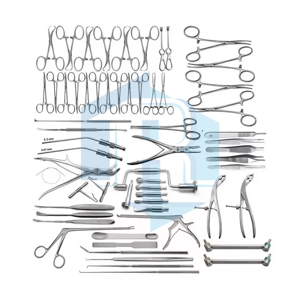Neuro Surgery Instruments Set Of 151 PCS German Stainless Steel Surgical