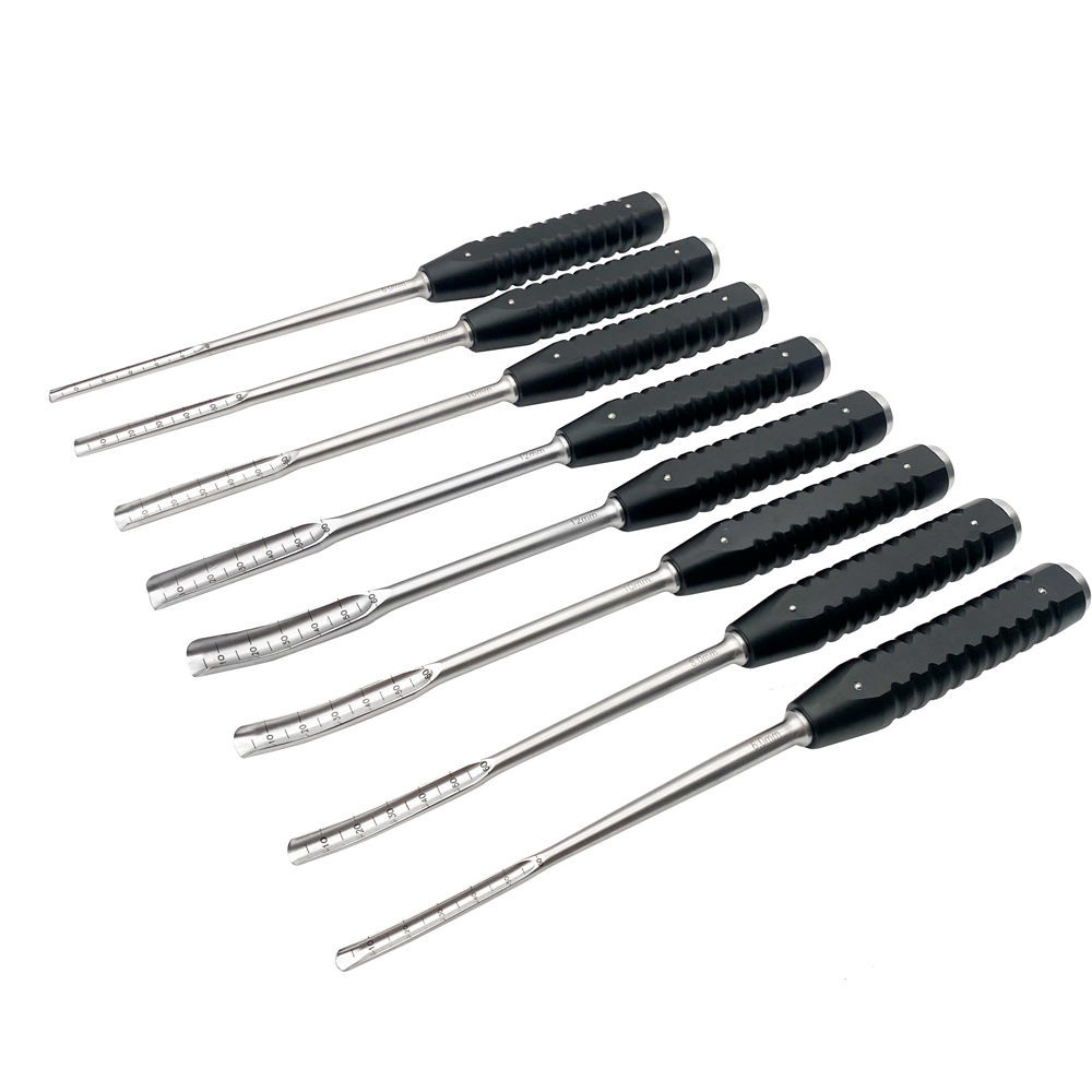 Orthopedic Osteotome Straight Curved Bone Chisels for Pet 6mm-12mm