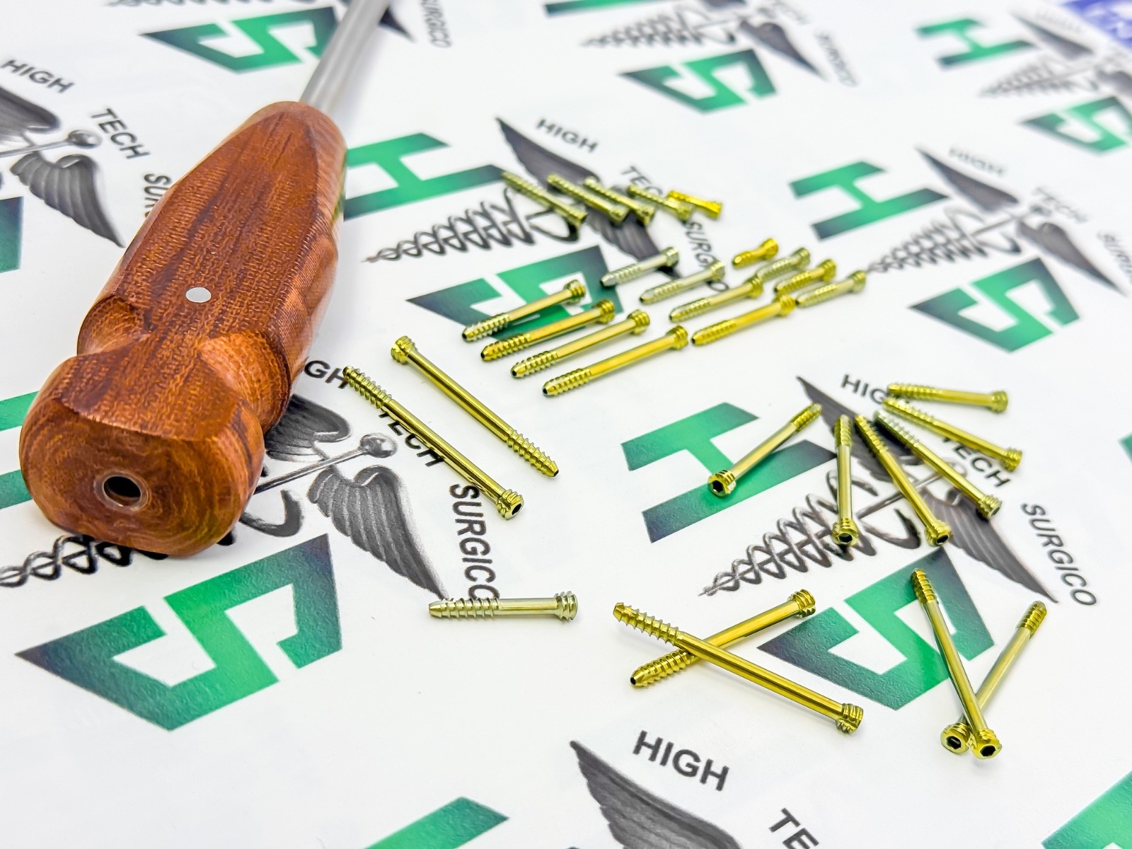 3.0mm HerBert Cannulated Screws Titanium Grade 5 Set 42 Pcs + Screwdriver Gift
