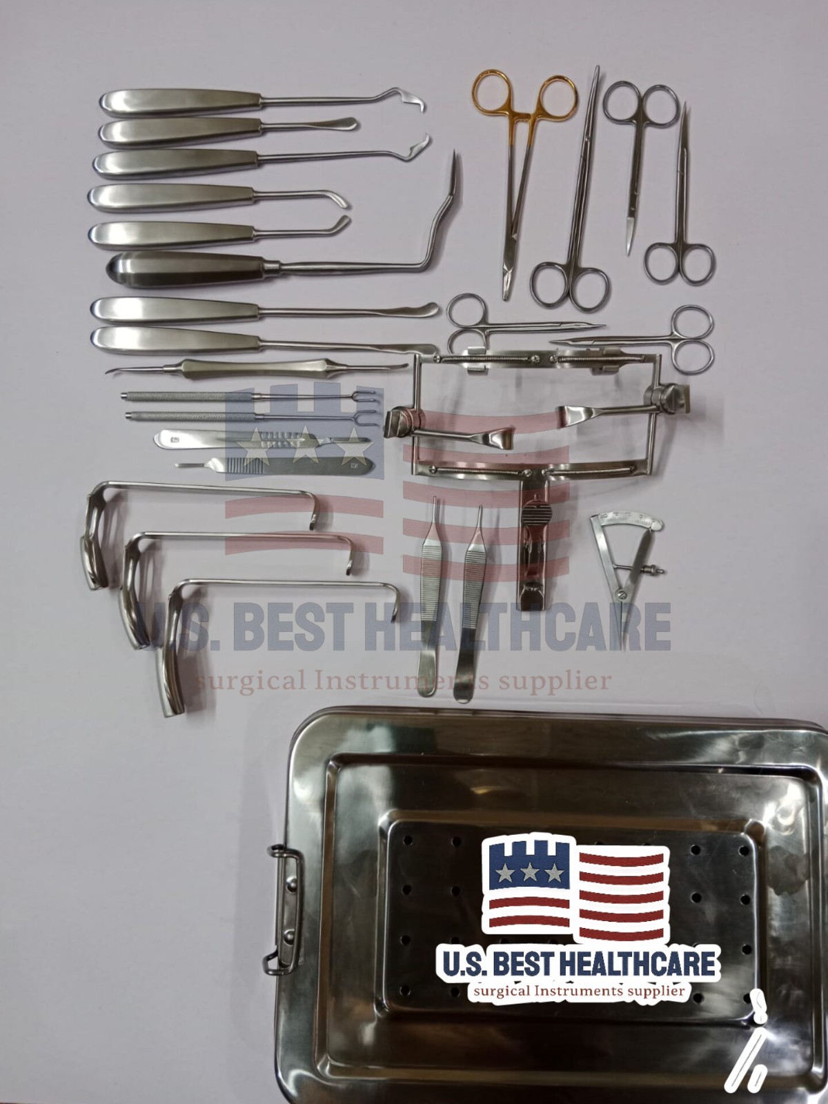 New Cleft Palate Surgical Set Consist of 25 PCS Instruments PREMIUM QUALITY INST