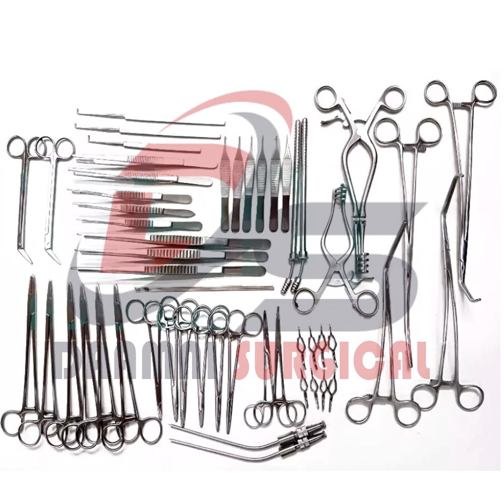 Vascular Surgery Set of 52 Pcs Surgical Specialty Surgical Instruments Set