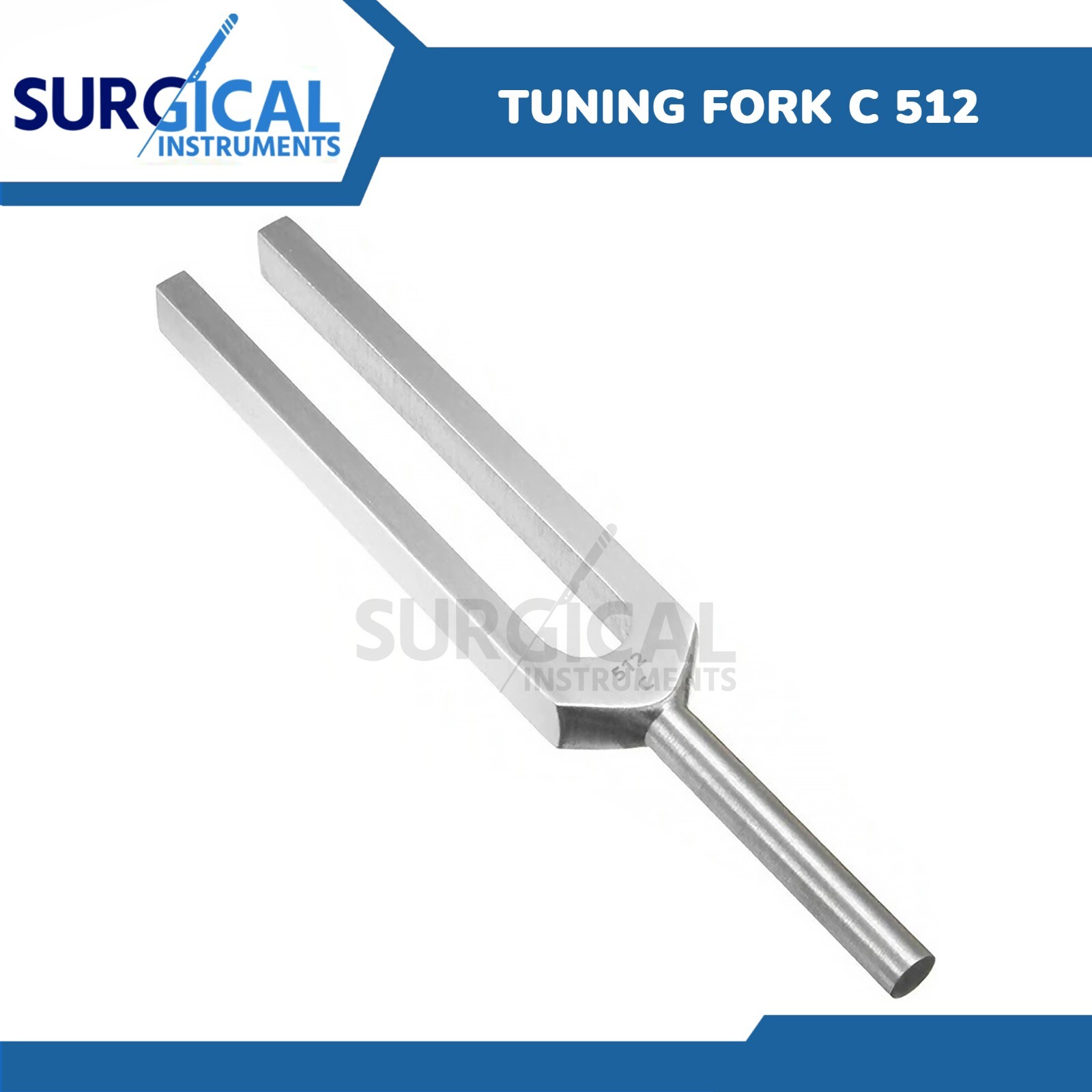 Tuning Fork C 512 Surgical Medical Instruments Aluminum Alloy High Quality