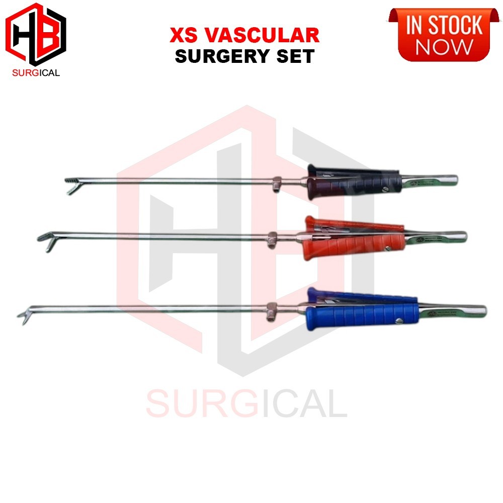 Valve XS Vascular Surgery Set Premium Cardiac Surgical Instruments