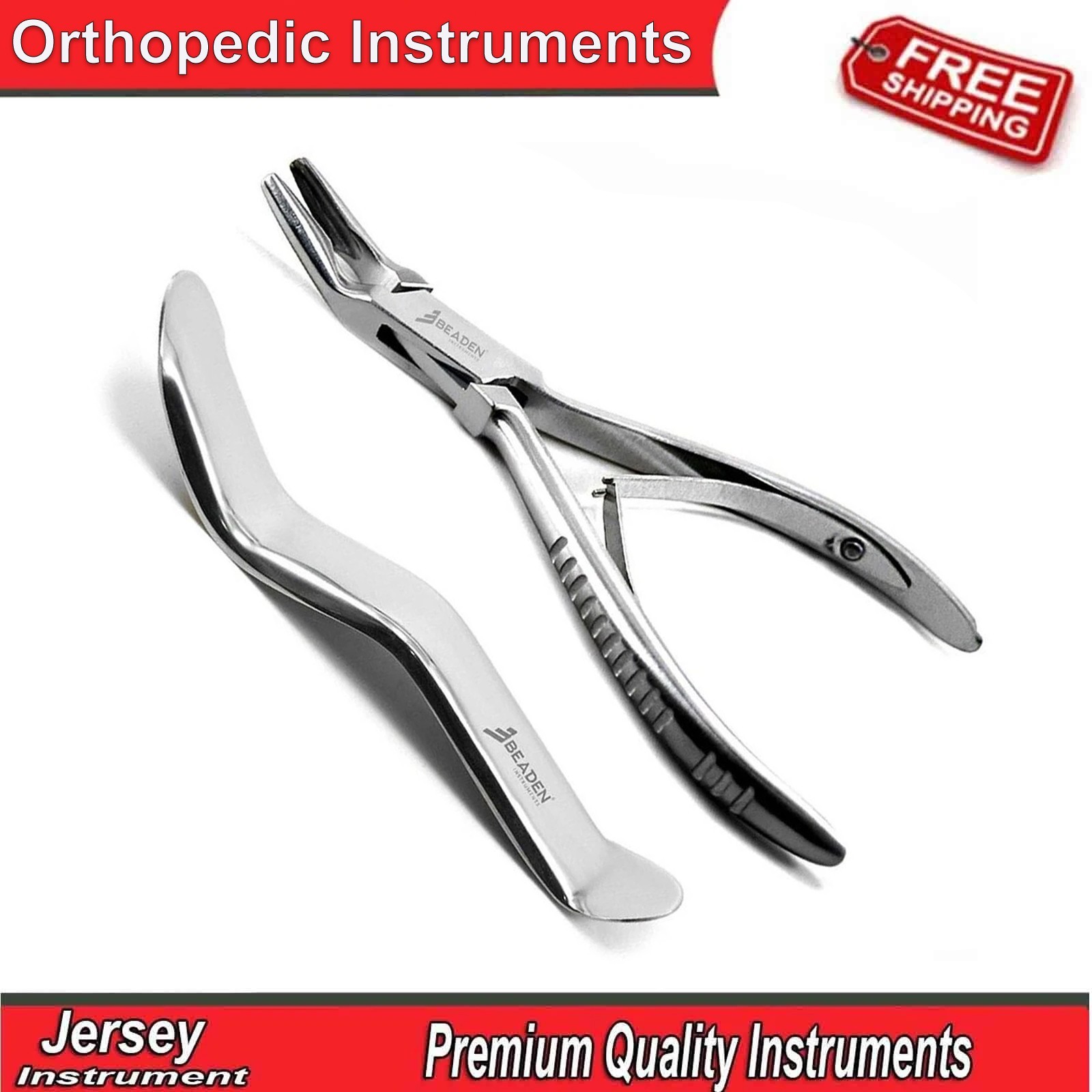 Orthopedic Kit Bone Rongeur Forceps Dental Implant Minnesota Tissue Retractors