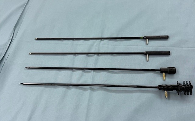 Monopolar Surgical Electrode LOT Laparoscopic Dolphin Tip, L hook, Spatula