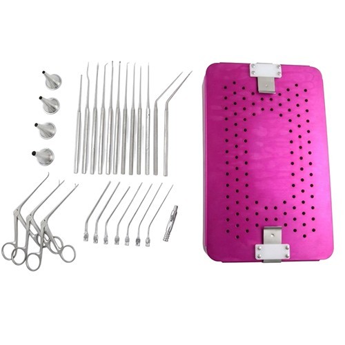 Shea Ear Operation Myringotomy Instruments Set 28 Myringoplasty Surgical ENT