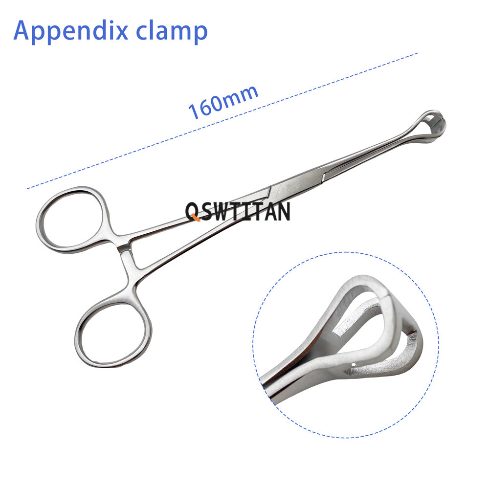 Appendix forceps Medical Small intestinal tissue forceps Appendix forceps