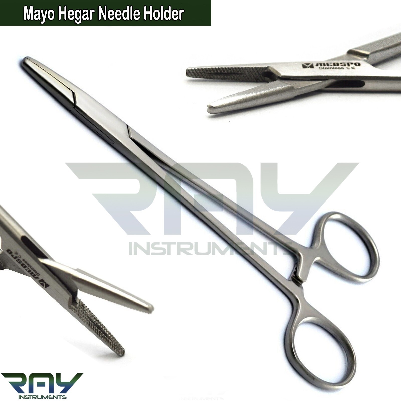 19 Pcs Blepharoplasty Instruments Kit Ophthalmic Retractor Eyelid Surgery CE