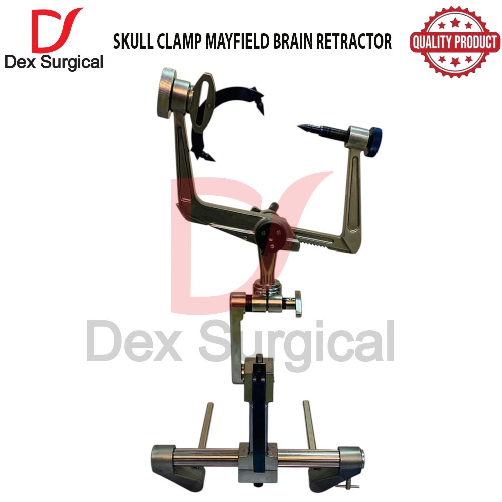 Skull Clamp Mayfield Brain Retractor System Mayfield Retractor System silver