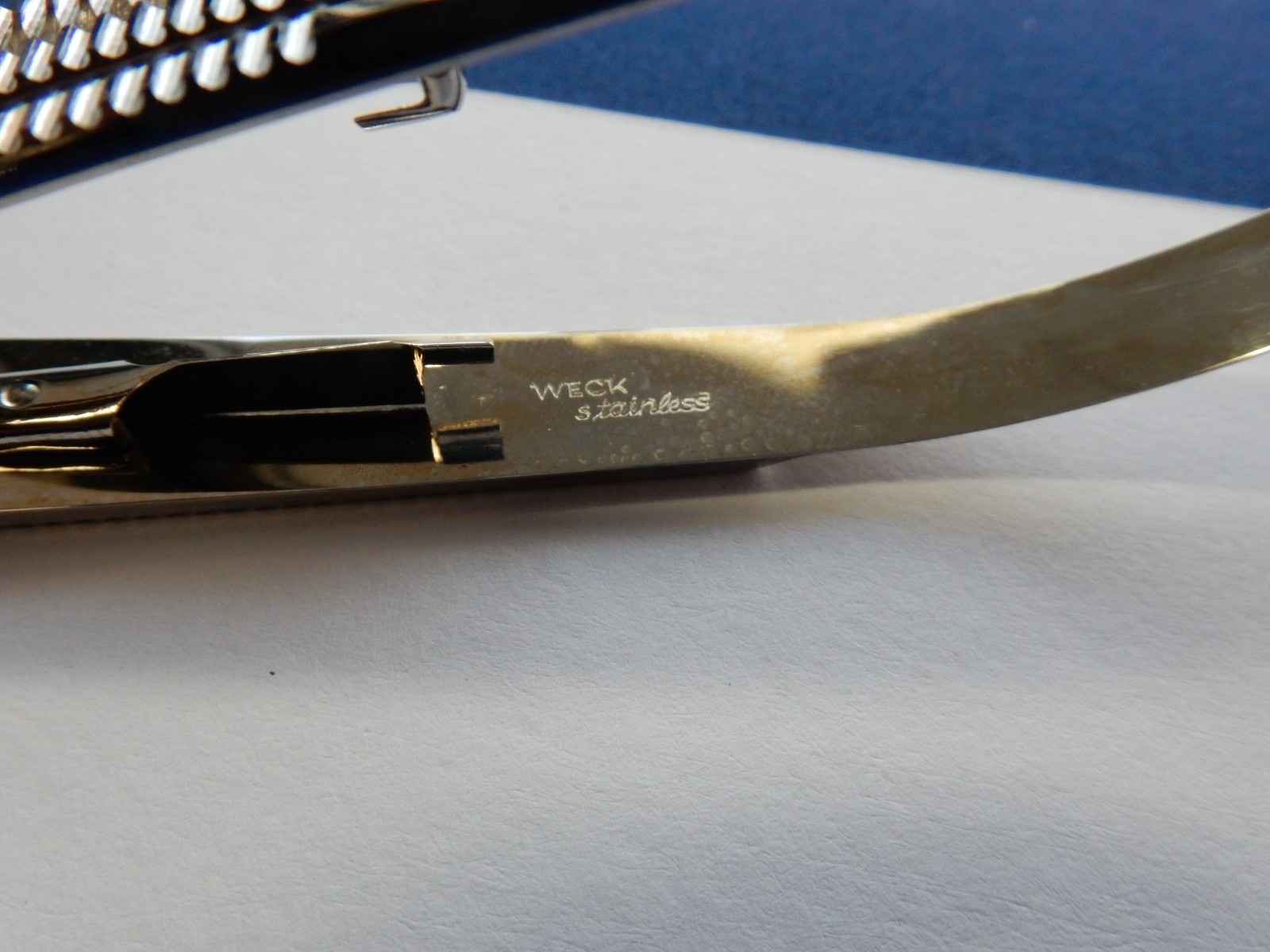 Weck 4156 Barraquer Curved Locking Needleholder 5″