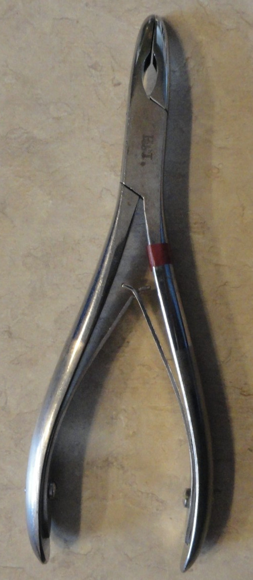 Karl Storz Surgical Bone Rongeur Hartmann Curved N1465 Stainless Germany
