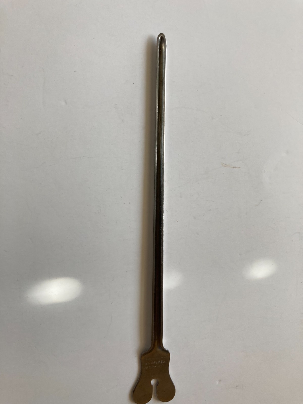 Grooved Director with Tongue Tie Surgical Instrument