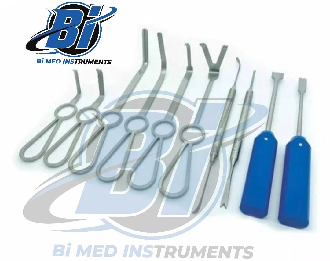 Set of 10 Pcs Minimally Invasive Orthognathic Surgery Instruments