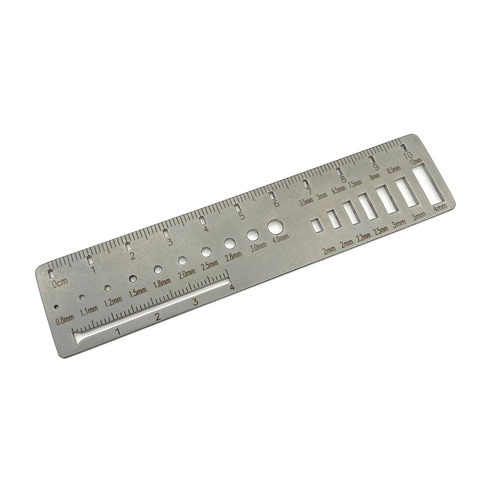 Orthopedic Measuring Ruler for Kirschner Wire Drill Screw Plate Measuring Tools