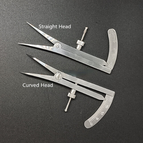 Angled Castroviejo Caliper 0 TO 20/40 MM 3.5″ Surgical Dental Instruments