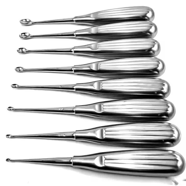 Bone Curettes 17.0cm Used For Orthopedic Surgery Partsch Curettes Orthopedic