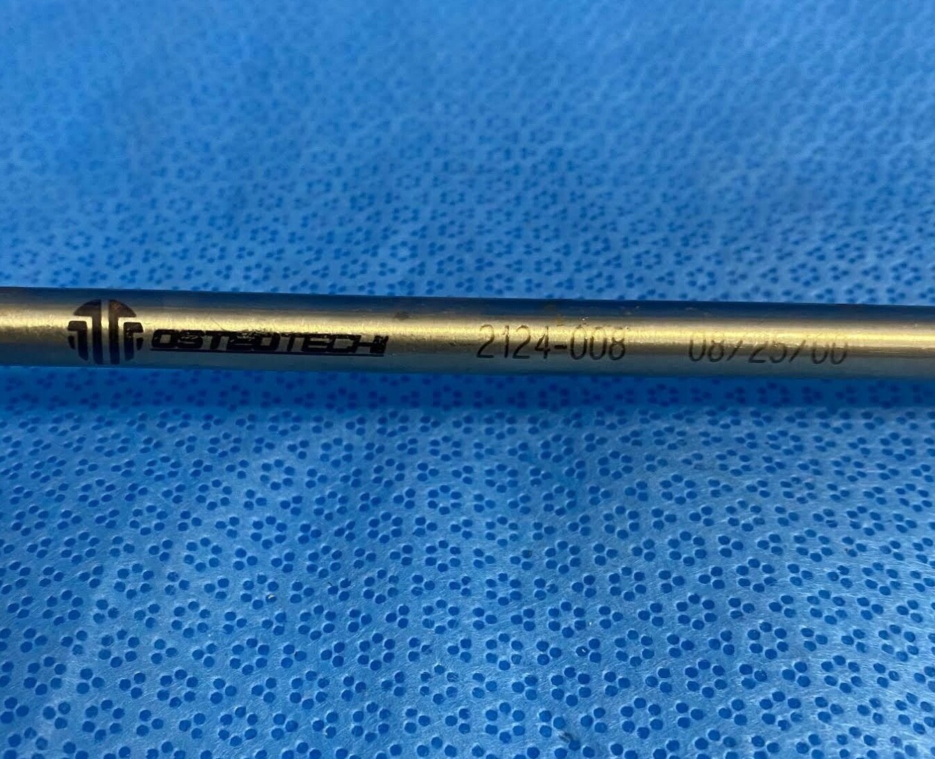 Osteotech 2124-007,2124-008, 2124-009 Set of 3 T-Handle Trial /Sizer