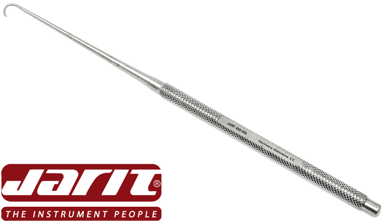 Jarit 410-150 Joseph Curved Surgical Single Prong Skin Hook 16cm 6.5″ Brand New