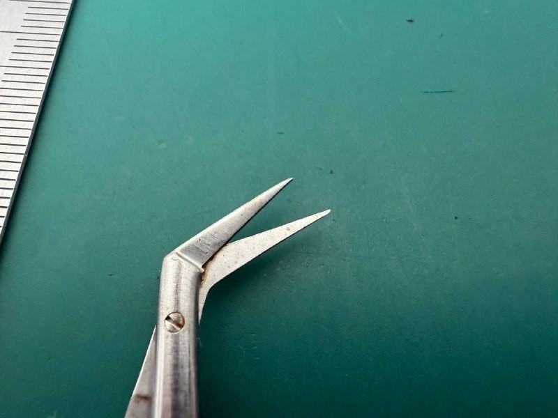 Scanlan 7007-136 Scissors, Angled