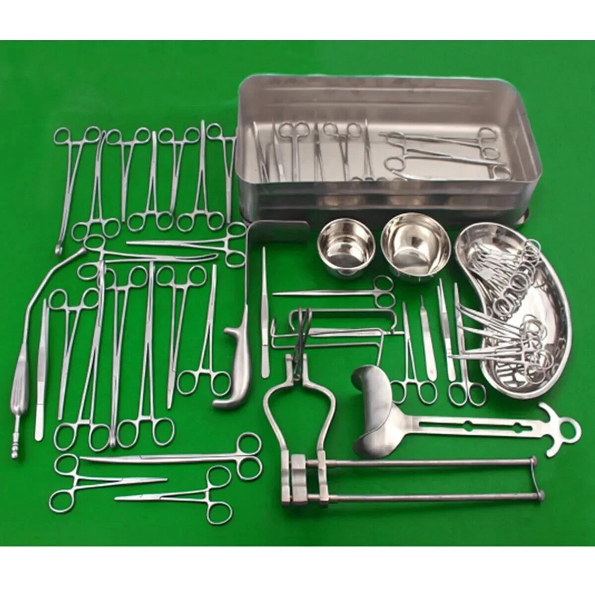 59 Pcs Cesarean Surgical Instrument Set –OB/GYN C-Section Kit with Sterilization