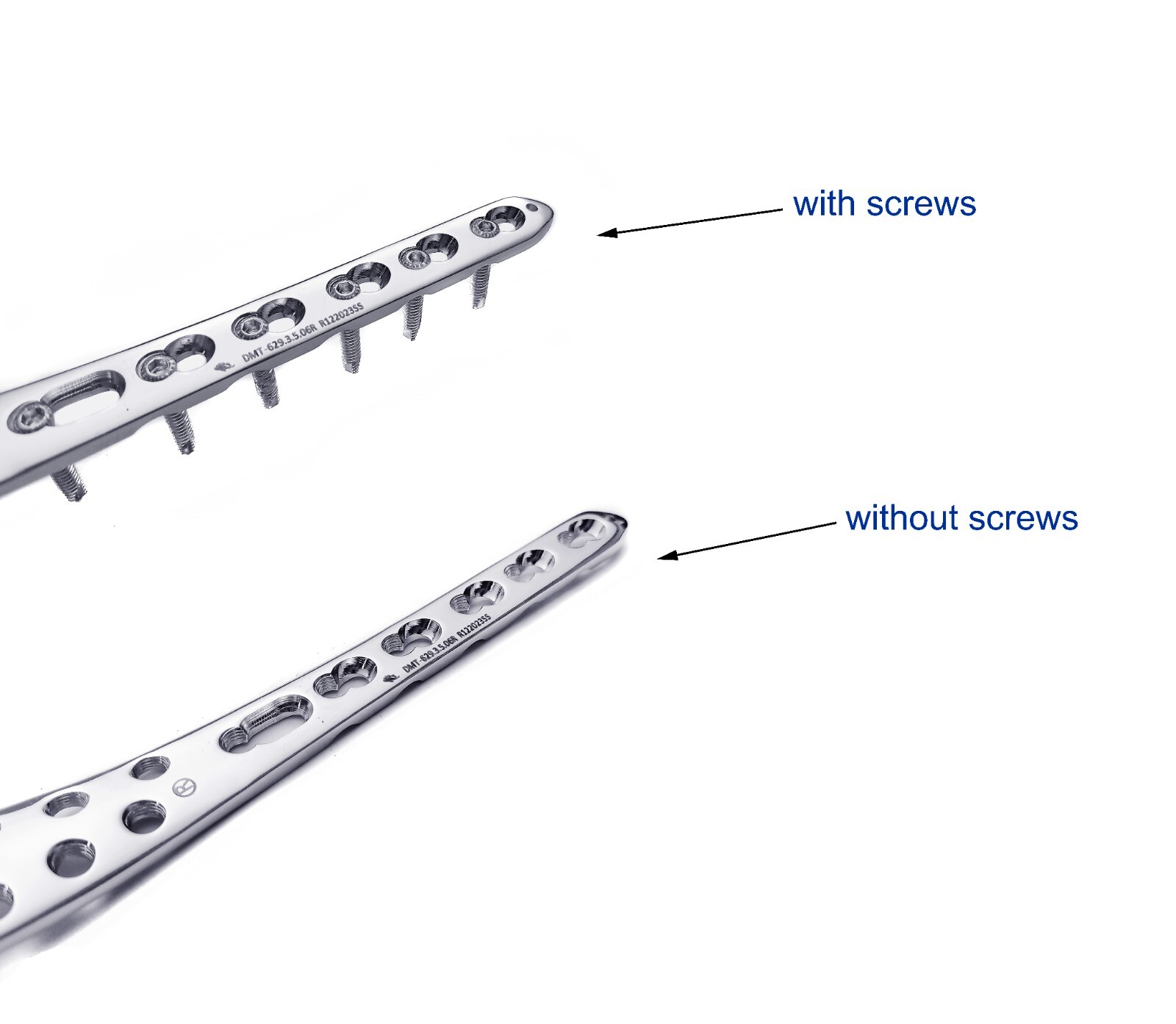 Veterinary Medial Distal Tibia Plates 5.0mm Set of 10pcs(L5/R5) SS