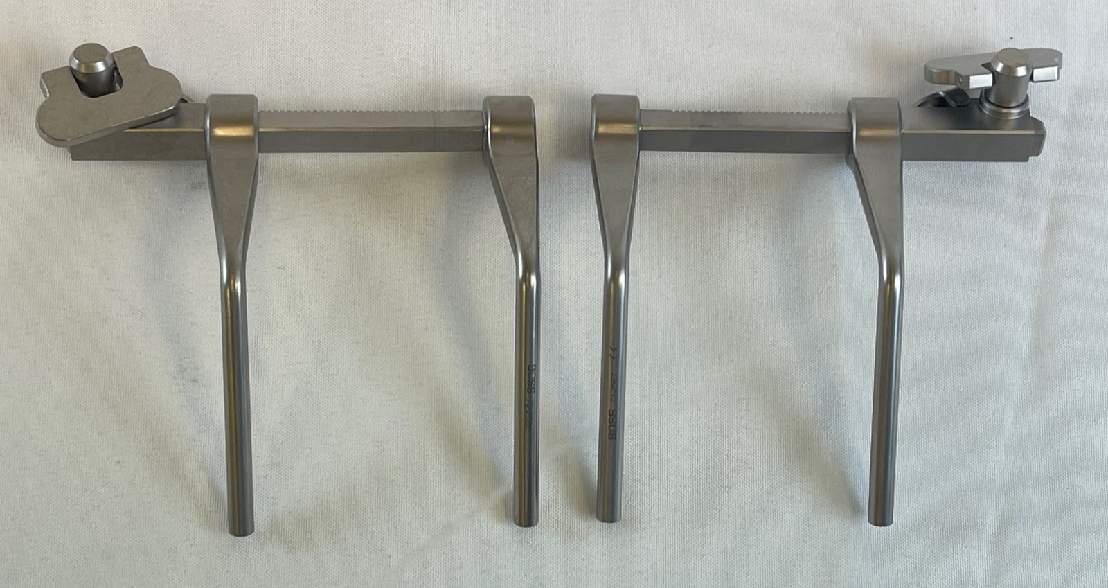 Boss Instruments 73-2587 & 73-2588 CVB Distractors Left & Right 100mm Rack Neuro