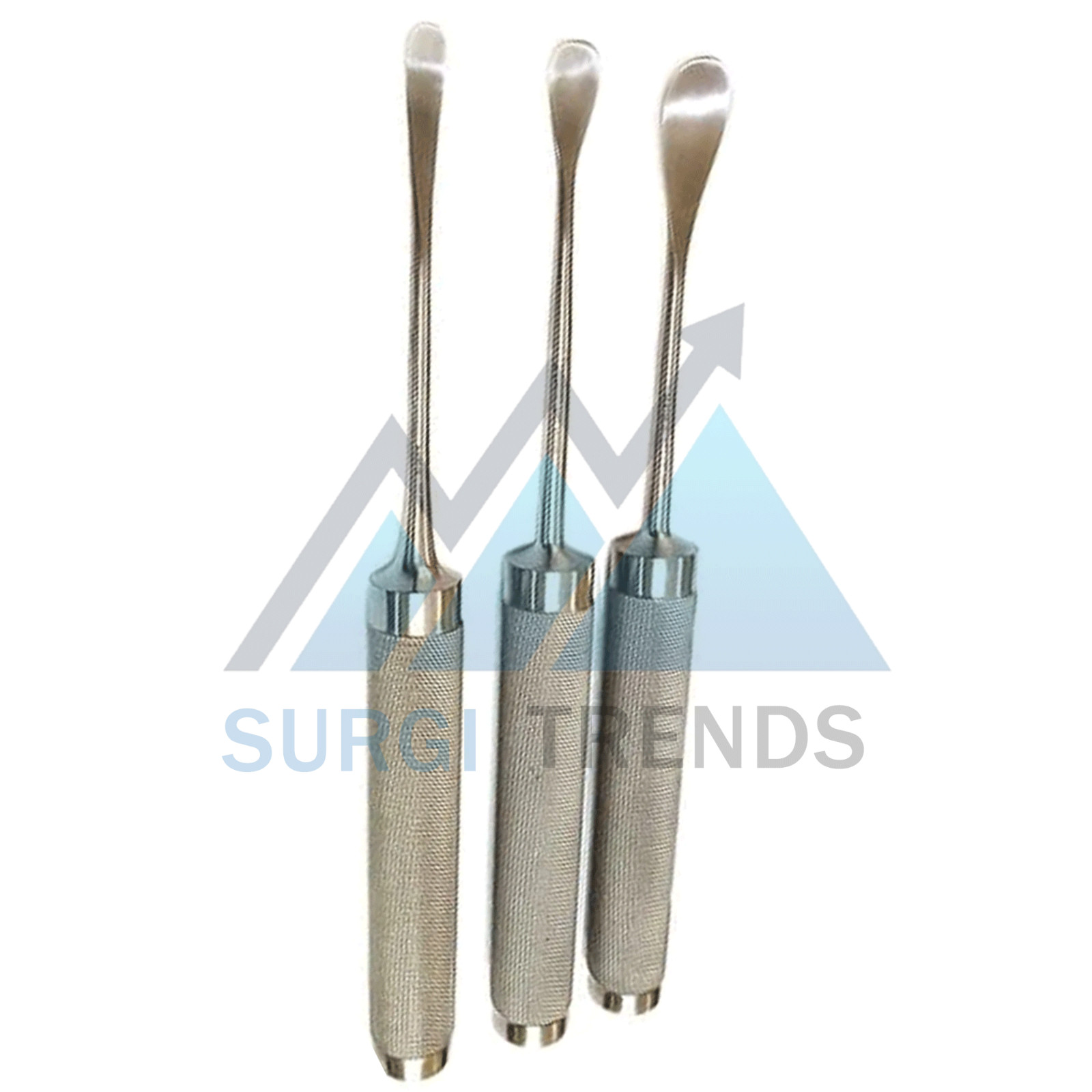 Cobb Spinal Elevators Curved Set Of 3 Orthopedic Surgical Instruments